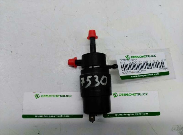 Bomba de motor de fluido para lavador de vidro dianteiro 431955651 VAG