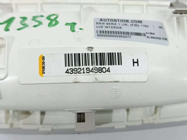 Quebra-luz da luz de fundo da seção de bagagem 43921949804 BMW