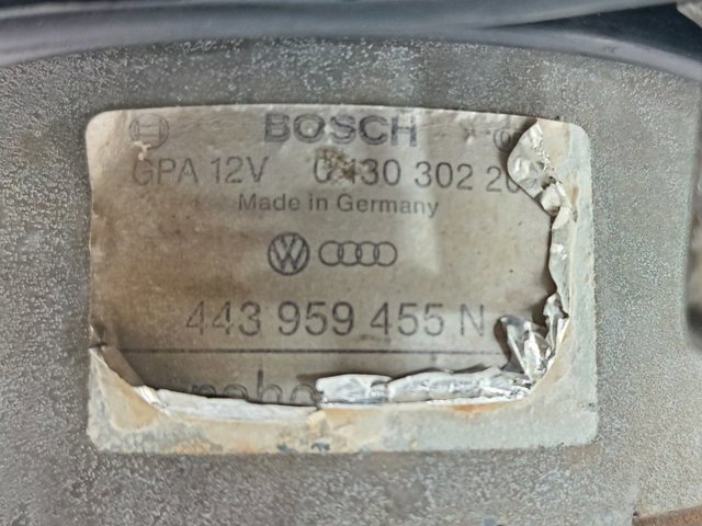 Ventilador elétrico de esfriamento montado (motor + roda de aletas) 443959455 VAG
