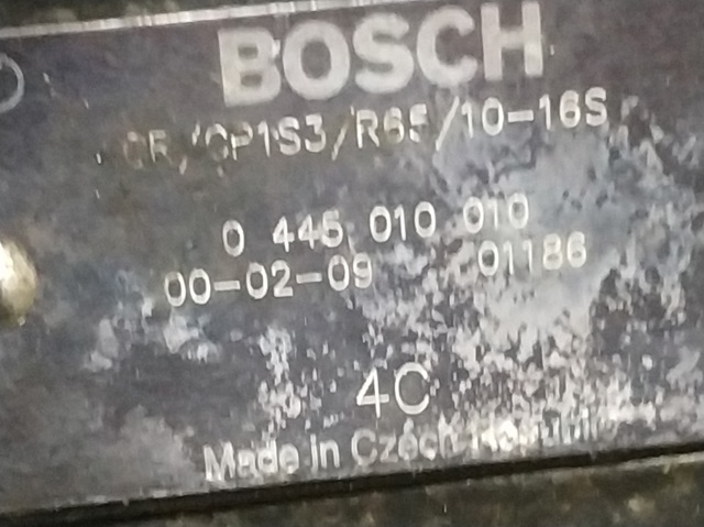 Bomba de combustível de pressão alta 445010010 PEUGEOT