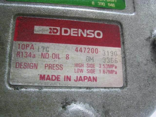Compressor de aparelho de ar condicionado 4472003190 BMW