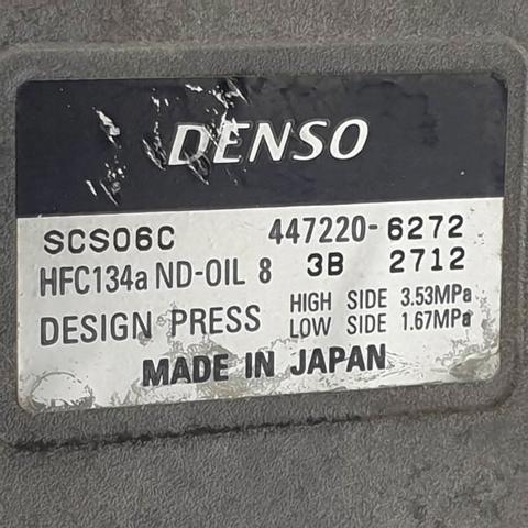 Compressor de aparelho de ar condicionado 4472206272 TOYOTA