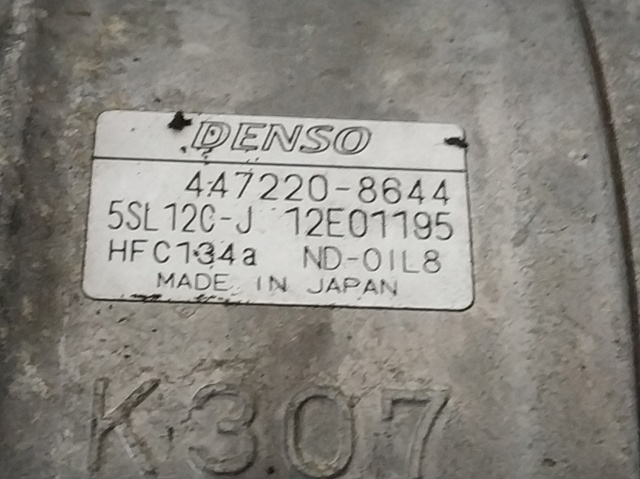 Compressor de aparelho de ar condicionado 4472208644 FIAT