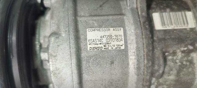 Compressor de aparelho de ar condicionado 4472501670 MERCEDES