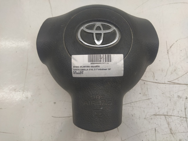 Cinto de segurança (AIRBAG) de condutor 4513002270 TOYOTA