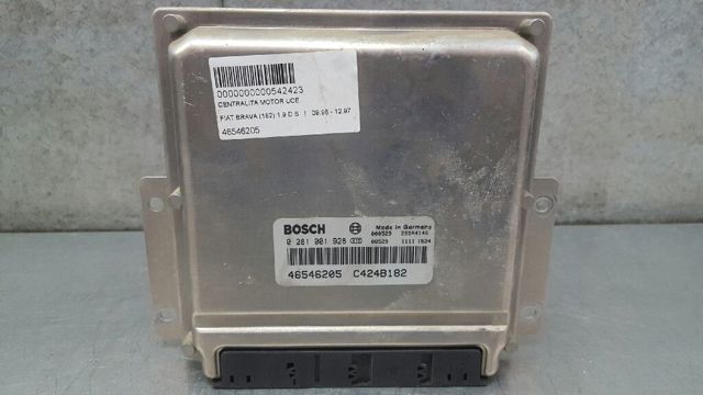 Módulo de direção (Centralina eletrônica) de motor 46546205 FIAT