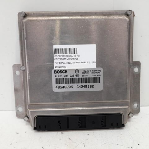 Módulo de direção (Centralina eletrônica) de motor 46546205 FIAT