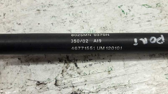 Amortecedor de tampa de porta-malas (de 3ª/5ª porta traseira) 46771551 FIAT