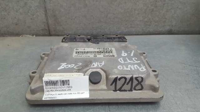 Módulo de direção (Centralina eletrônica) de motor 46789433 FIAT