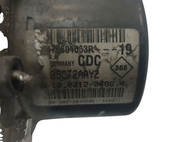 Unidade hidráulico de controlo ABS 476601563R RENAULT