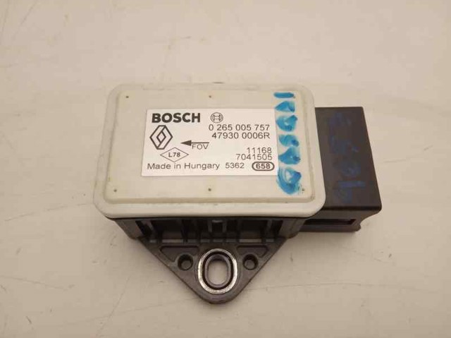 Sensor de aceleração transversal (ESP) 479300006R NISSAN
