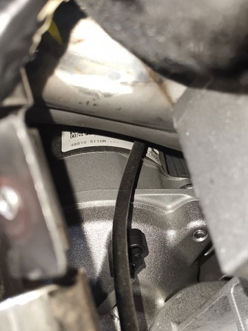 Coluna da direção 488105110R RENAULT