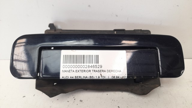 Maçaneta externa direita da porta traseira 4A0839206F VAG