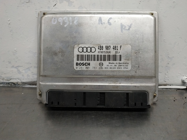 Módulo de direção (Centralina eletrônica) de motor 4B0907401F VAG