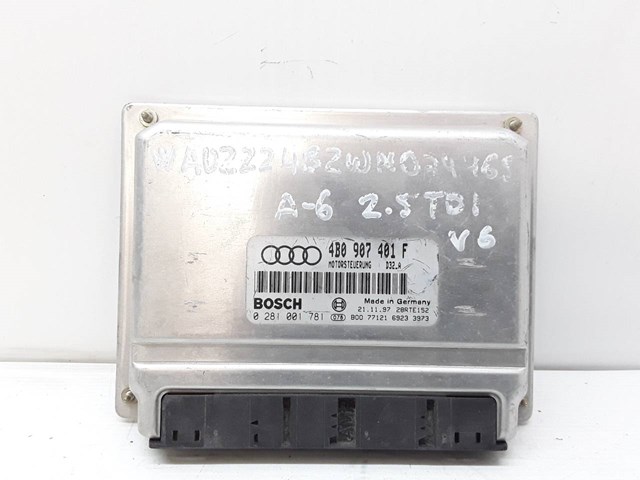 Módulo de direção (Centralina eletrônica) de motor 4B0907401F VAG
