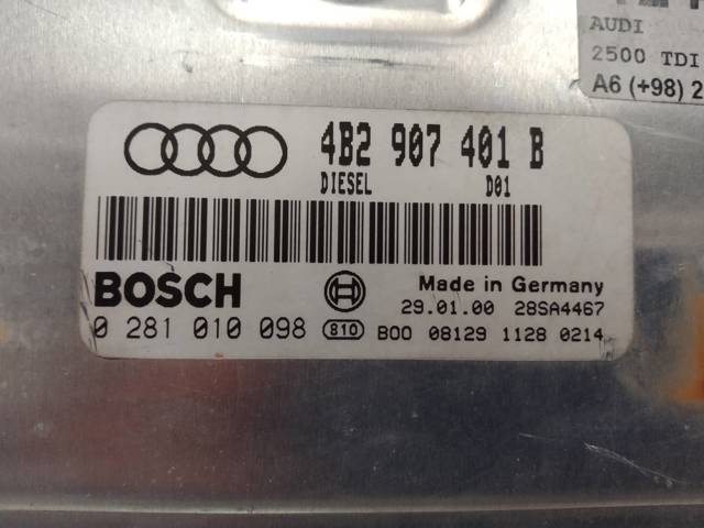 Módulo de direção (Centralina eletrônica) de motor 4B2907401B VAG