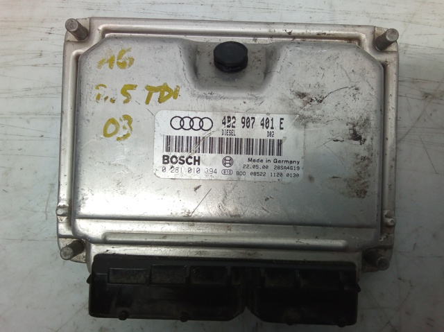 Módulo de direção (Centralina eletrônica) de motor 4B2907401E VAG