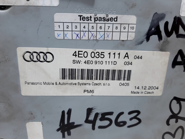4E0035111A VAG