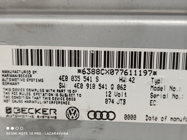 4E0035541S VAG