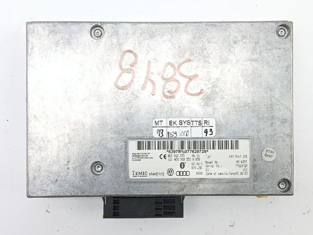 Unidade de controlo Bluetooth 4E0862335 VAG