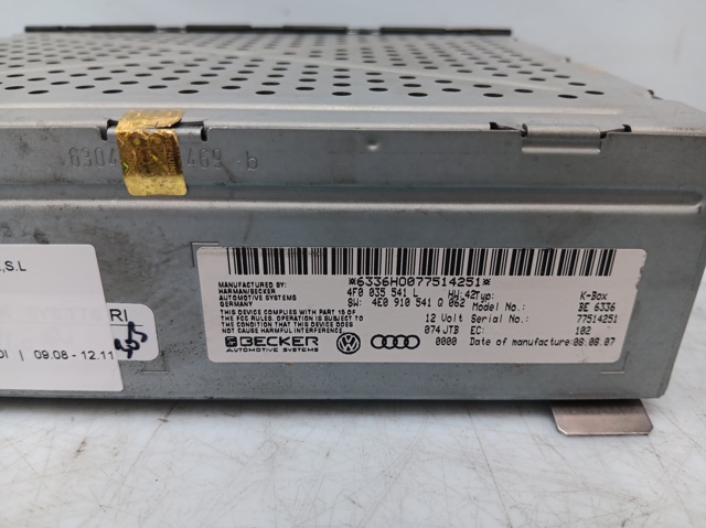Unidade de controlo multimídia 4F0035541L VAG