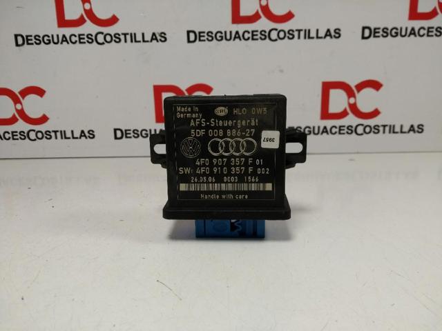 Módulo de direção (Centralina eletrônica) das luzes 4F0907357F VAG