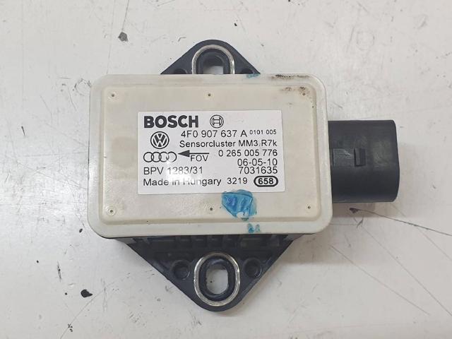 Sensor de aceleração transversal (ESP) 4F0907637A VAG