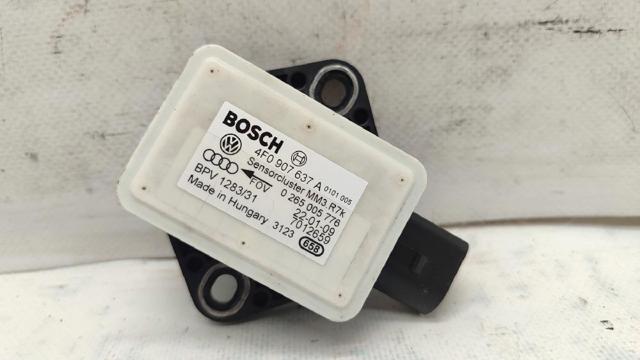 Sensor de aceleração transversal (ESP) 4F0907637A VAG