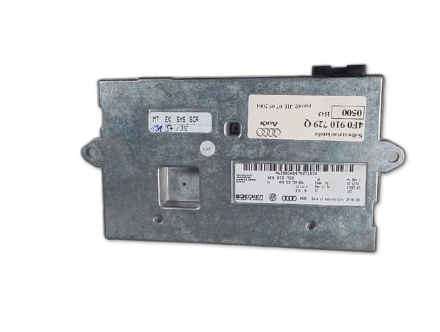 Unidade de controlo Bluetooth 4F0910729Q VAG