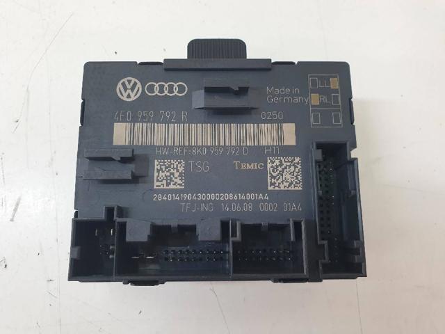 Módulo de conforto da porta dianteira 4F0959792R VAG
