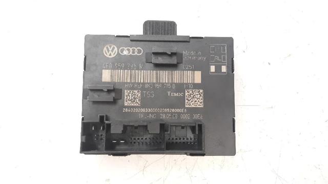 Módulo de conforto da porta traseira 4F0959795M VAG