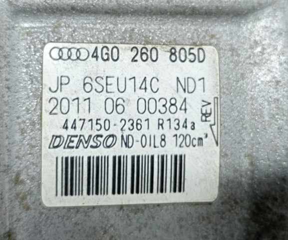 Compressor de aparelho de ar condicionado 4G0260805D VAG