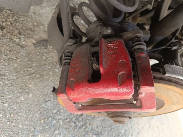 Suporte do freio traseiro esquerdo 4G0615403A VAG