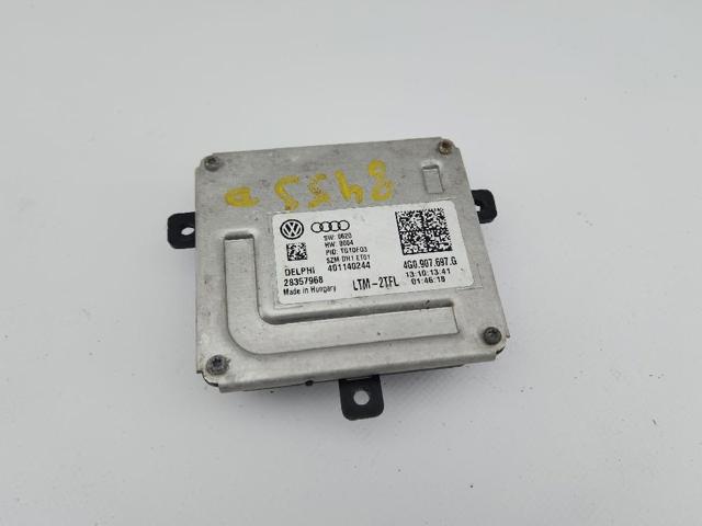 Módulo de direção (Centralina eletrônica) das luzes 4G0907697G VAG