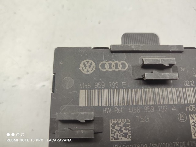 Módulo de conforto da porta dianteira 4G8959792A VAG