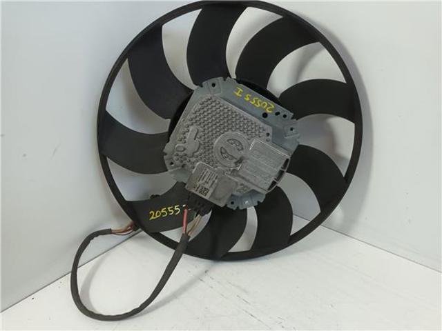 Ventilador elétrico de esfriamento montado (motor + roda de aletas) esquerdo 4H0959455AD VAG