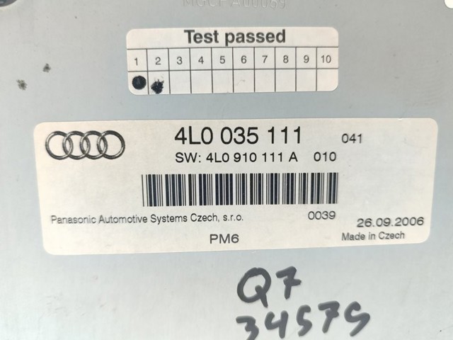 Preço da peça  Q7  SUV