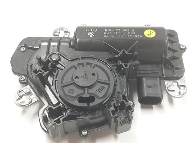 Motor acionador de abertura/fechamento de porta-malas (de 3ª/5ª porta traseira) 4M0827887B VAG