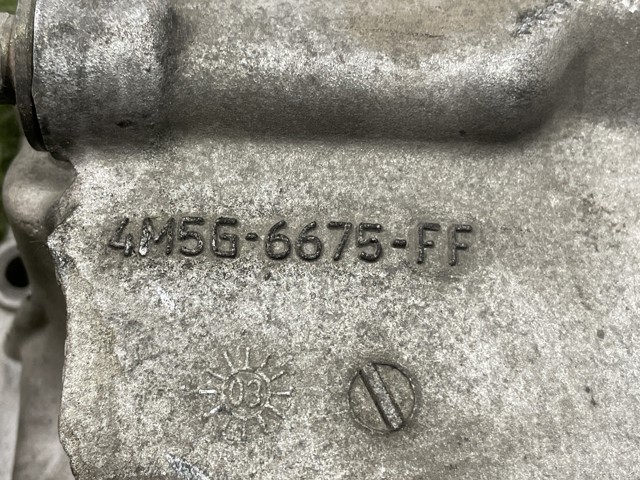 Panela de óleo de cárter do motor 4M5G6675FF FORD