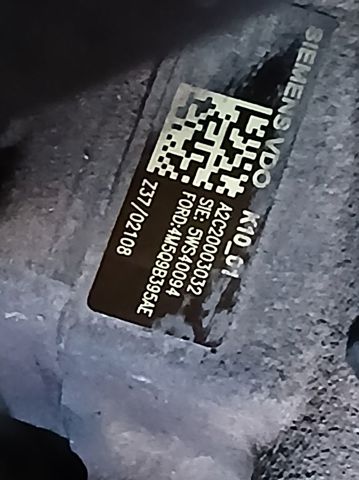 Bomba de combustível de pressão alta 4M5Q9B395AE FORD