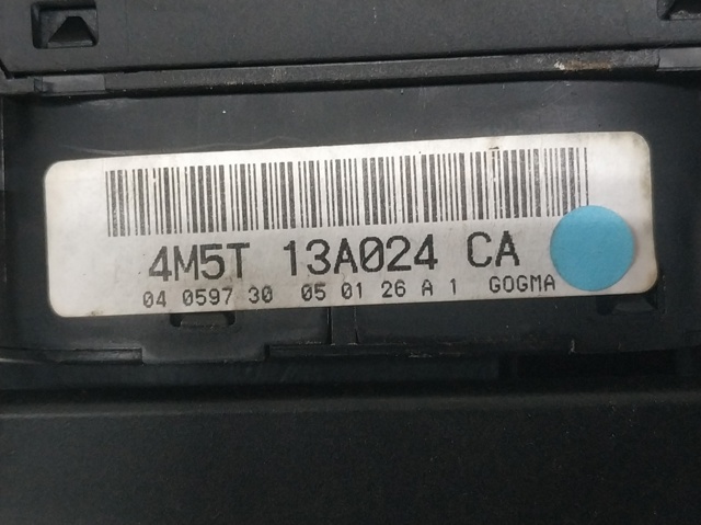 Comutador das luzes no "painel de instrumentos" 4M5T13A024CA FORD