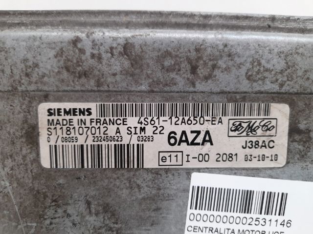 4S6112A650EA Ford