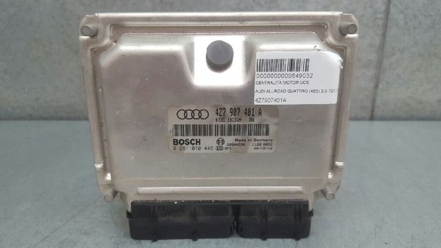 Módulo de direção (Centralina eletrônica) de motor 4Z7907401A VAG