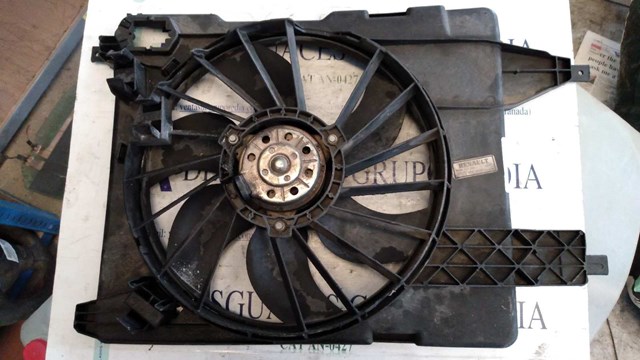 Difusor do radiador de esfriamento, montado com motor e roda de aletas 5020212 RENAULT