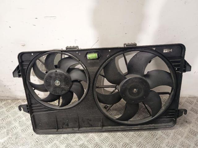 Difusor do radiador de esfriamento, montado com motor e roda de aletas 5041292 FORD