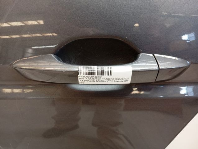 Suporte de maçaneta externa da porta traseira esquerda 510837811H VAG