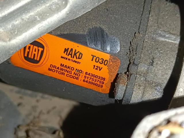 Trapézio de limpador pára-brisas 51753759 FIAT