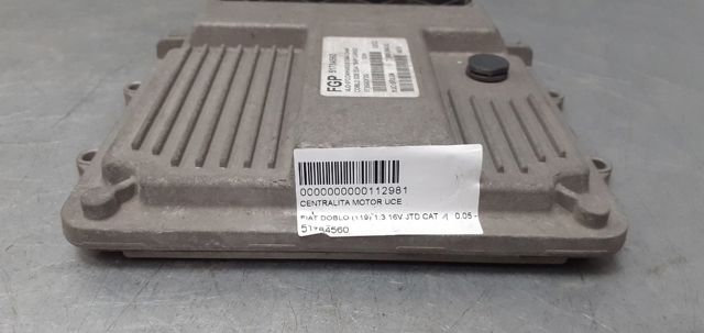 Módulo de direção (Centralina eletrônica) de motor 51784560 FIAT