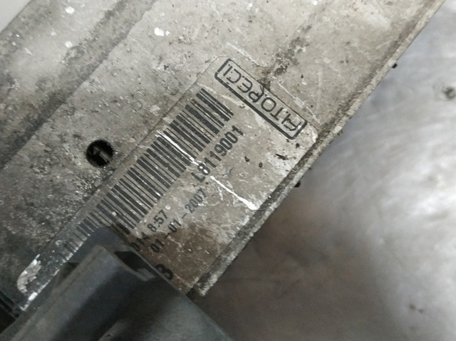 Radiador de intercooler 51790623 FIAT