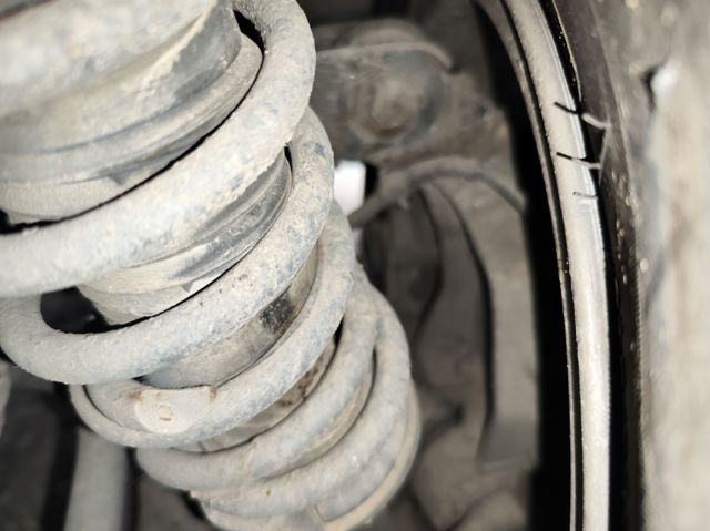 Montante direito de estabilizador traseiro 51795704 FIAT